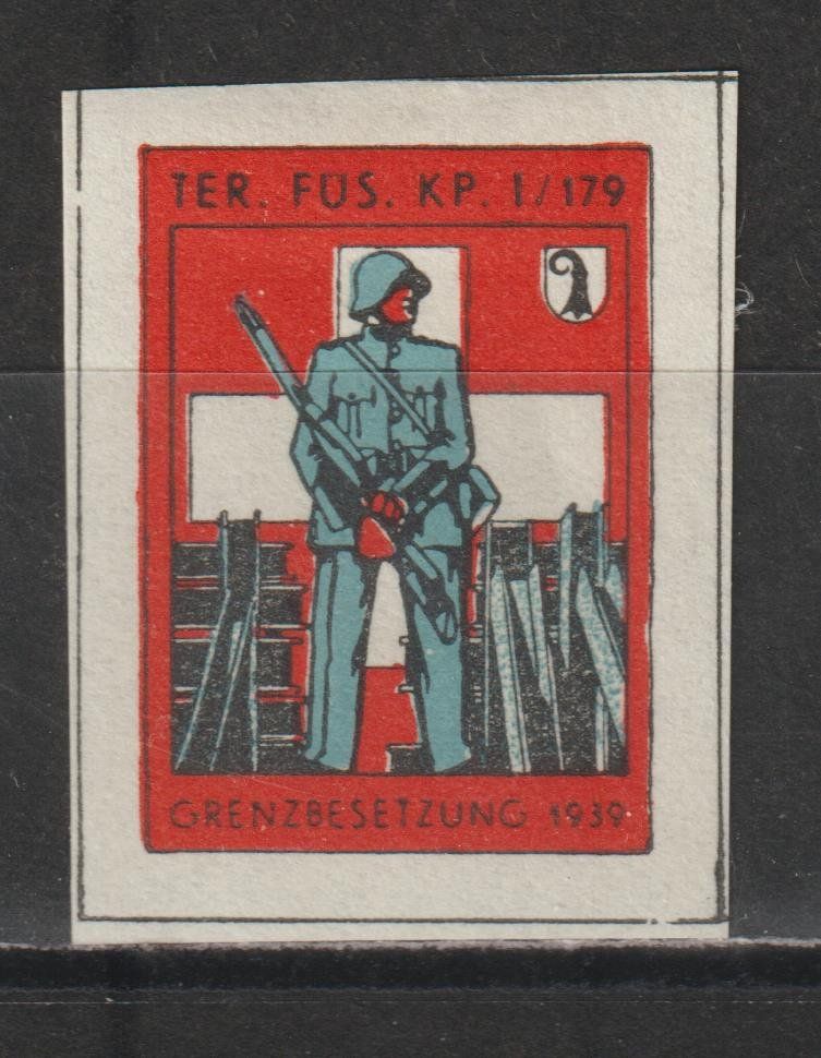 Tutti i francobolli: Territorial-Trp. Nr. 359d/2 * – Usato da Siebnen venduto da Fstaehli