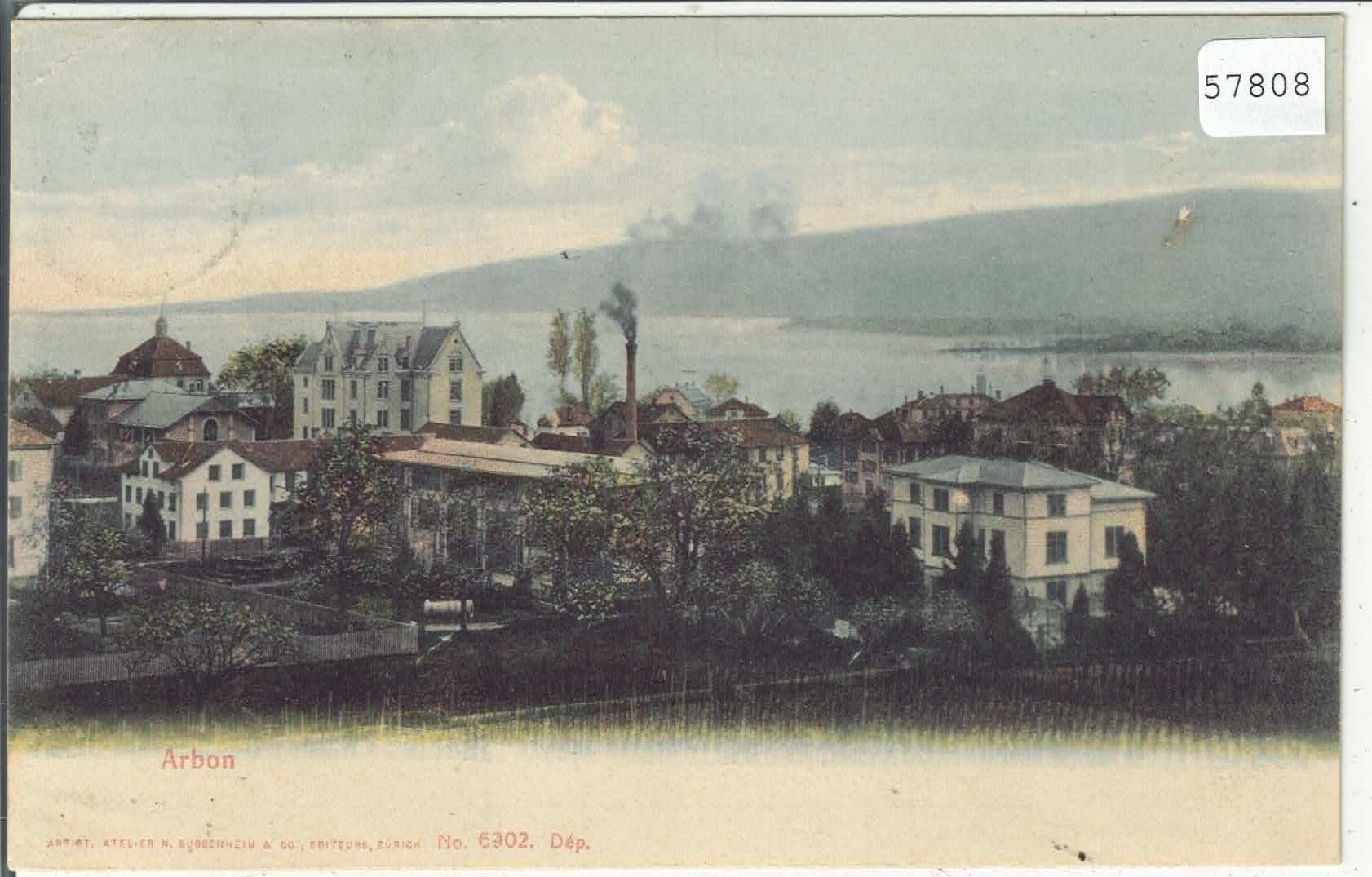 Ansichtskarten: Arbon - Stadtpartie - coloriert – Gebraucht aus Ettingen von Kartenplanet
