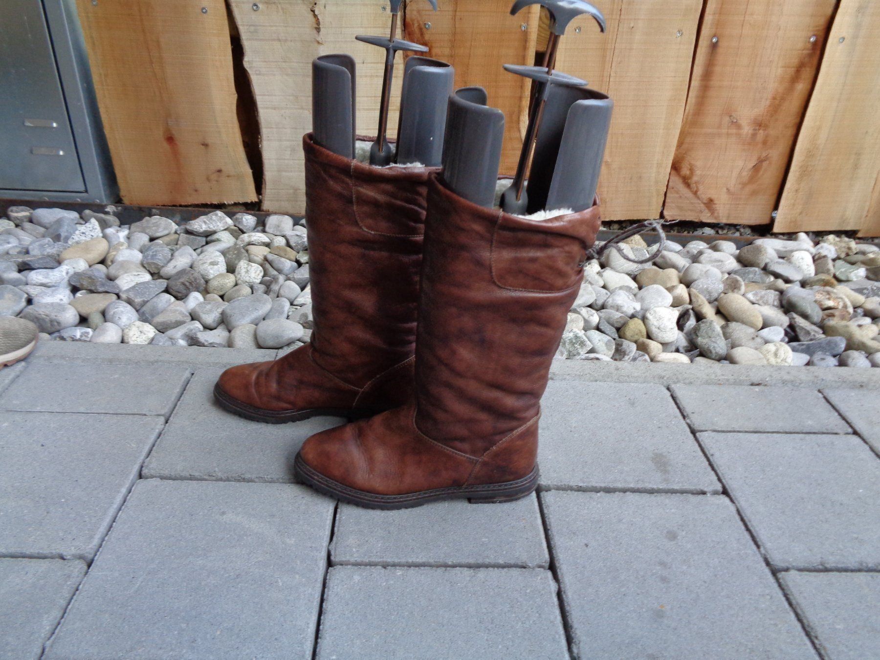 Damenschuhe: Braune warme Winter-Stiefel Gr. 35 - 201123 – Gebraucht aus Küssnacht am Rigi von Schuhe-Secondhand 3