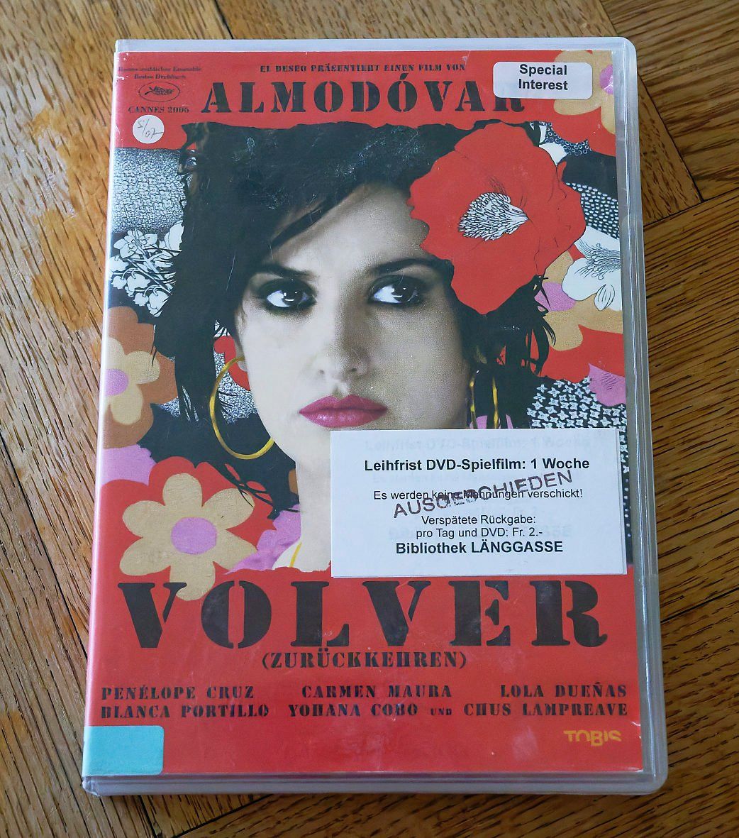 Tutti i DVDs: DVD Volver von Almodovar deutsch und spanisch – Nuovo (secondo la descrizione) da Bern venduto da Maccalvin