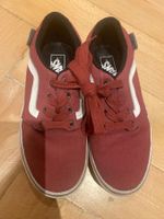 Bordeauxrote VANS Sneaker Gr. 32