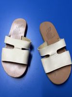 Ancient Greek Sandals Off-White, Size 36