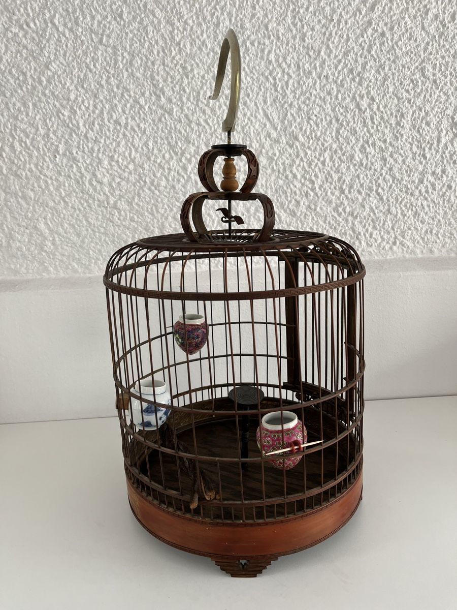 Tutte le decorazioni: alter, schöner,chinesischer Vogelkäfig – Usato da Wetzikon ZH venduto da seli03 1