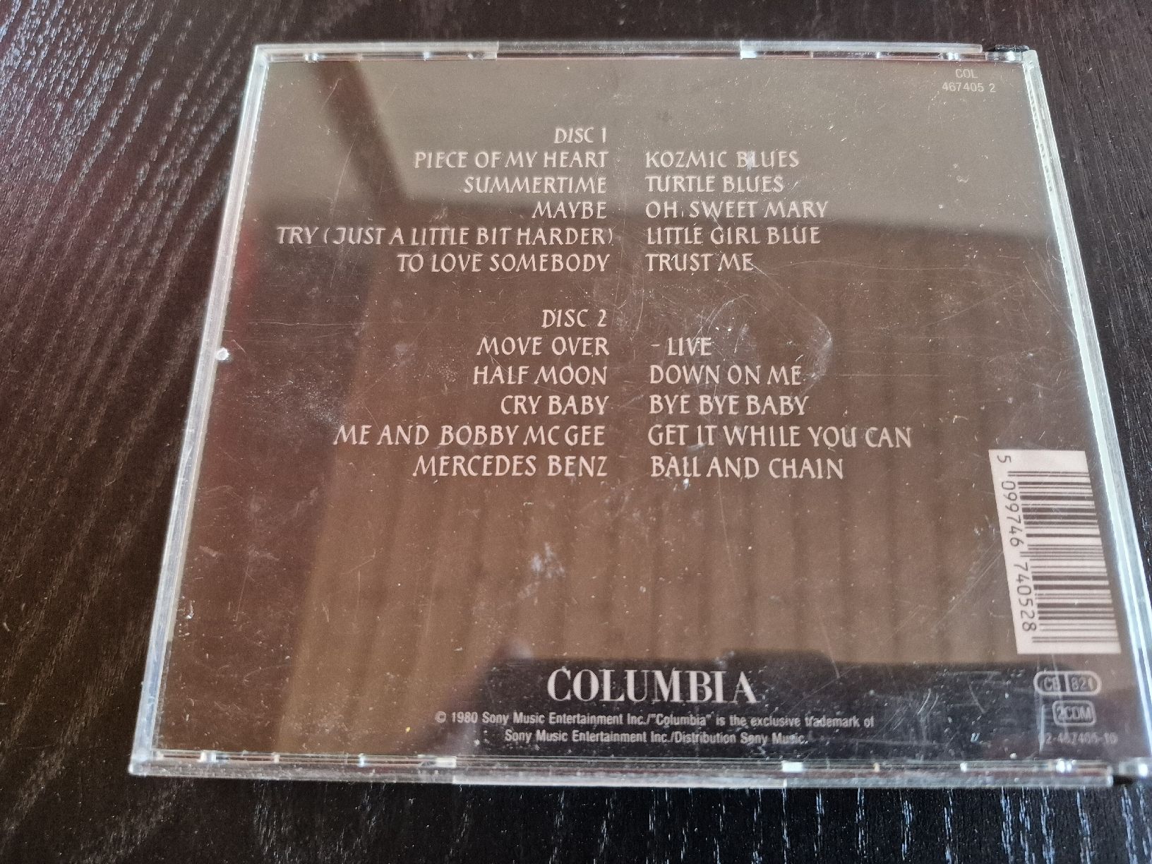 CD: Janis Joplin - Anthology - Doppel CD – Usato da Bern venduto da Roibusch 1