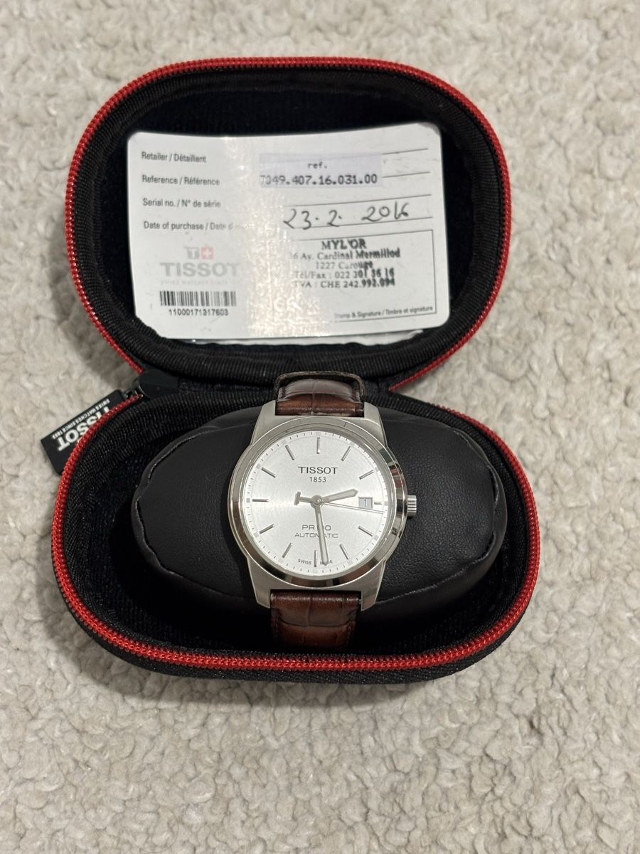 Tissot Orologi: Montre Tissot PR 100 Automatic – Usato da Carouge GE venduto da bluelight575