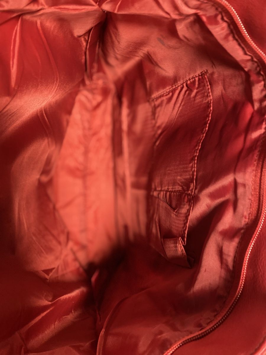 Borse da donna: Rote Handtasche Kunstleder geräumig – Usato da Flawil venduto da sonnengeist 4