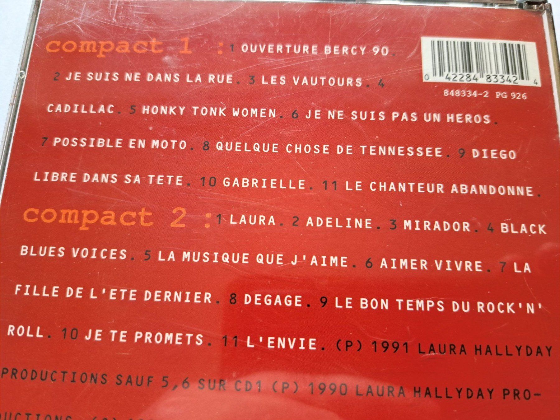 CD: Cd Johnny Hallyday - Dans la chaleur de Bercy – Usato da Pully venduto da bro_n52j 3