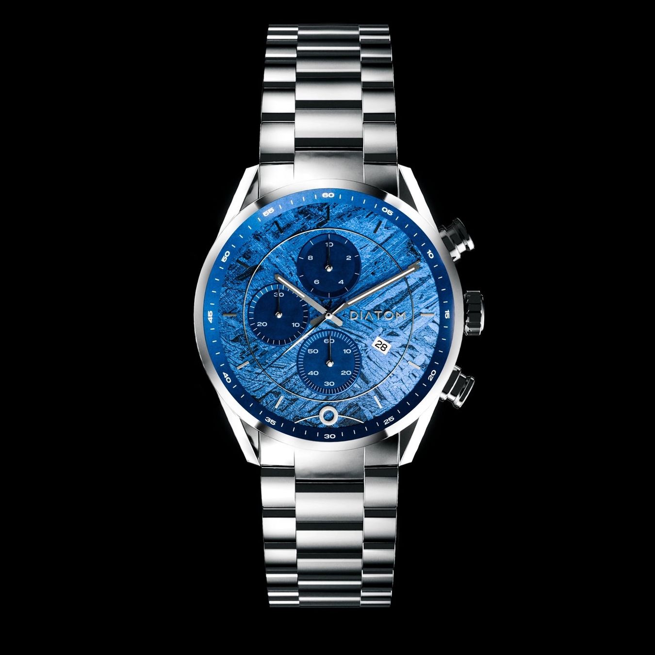 Orologi: BLUE DOT FULL METEORITE FACE WATCH – Usato da Buckten venduto da Benjaminbuckten