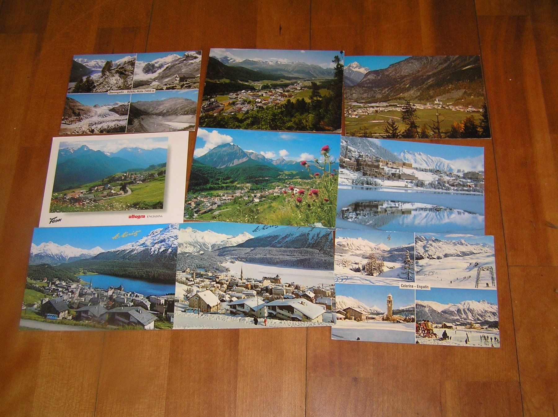 Cartes postales: 70 Diverse Karten Engadin – D'occasion à Lumbrein par made02