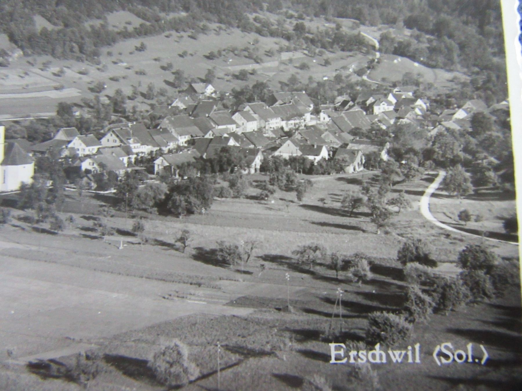 Cartes postales: ERSCHWIL SO AK 1939 LUFTBILD – D'occasion à Ettingen par Hausi4711 2