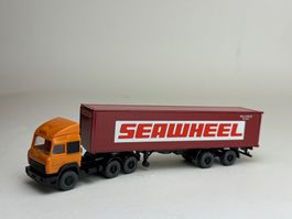 HR- Wiking Iveco Container Sattelzug Seawheel