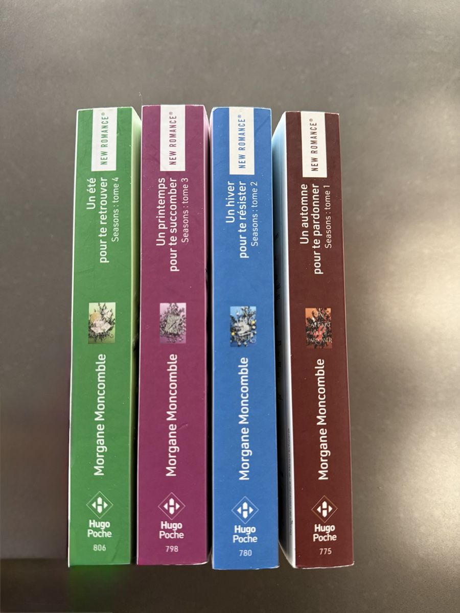 Livres: Les 4 Saisons, Morgane Moncomble – Neuf (Voir description) à Neyruz FR par atppat 4