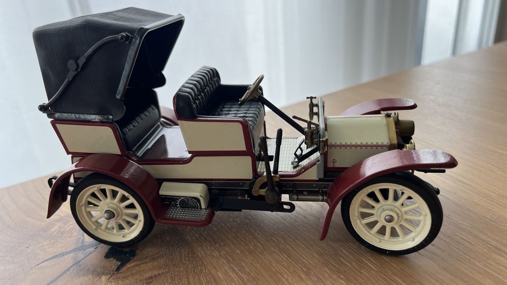 Modèle Réduit Schuco 1229 Renault 6 CV 1911 - Ancien, Long 17,5 Cm, Allemagne De L'Ouest