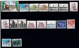 Briefmarken 17x Irland