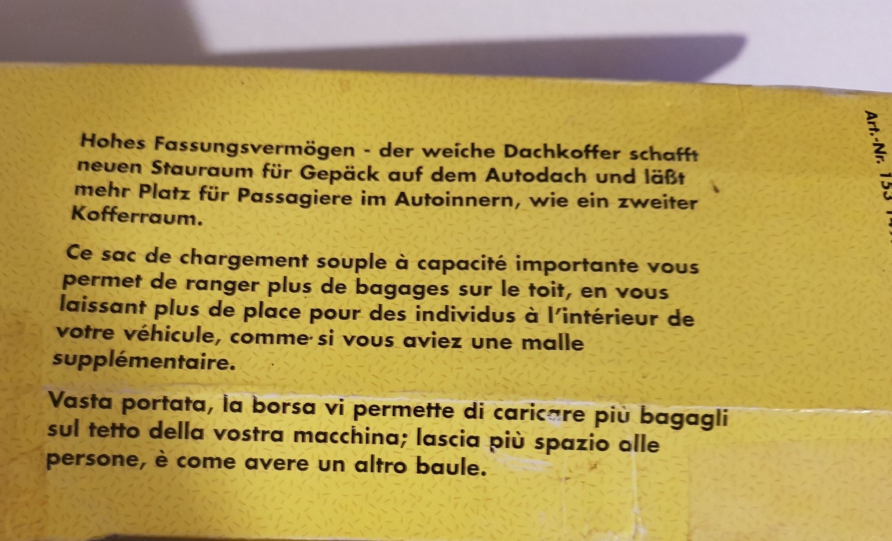 Dachboxen: Faltdachbox – Neu (gemäss Beschreibung) aus Olten von Boston81 3