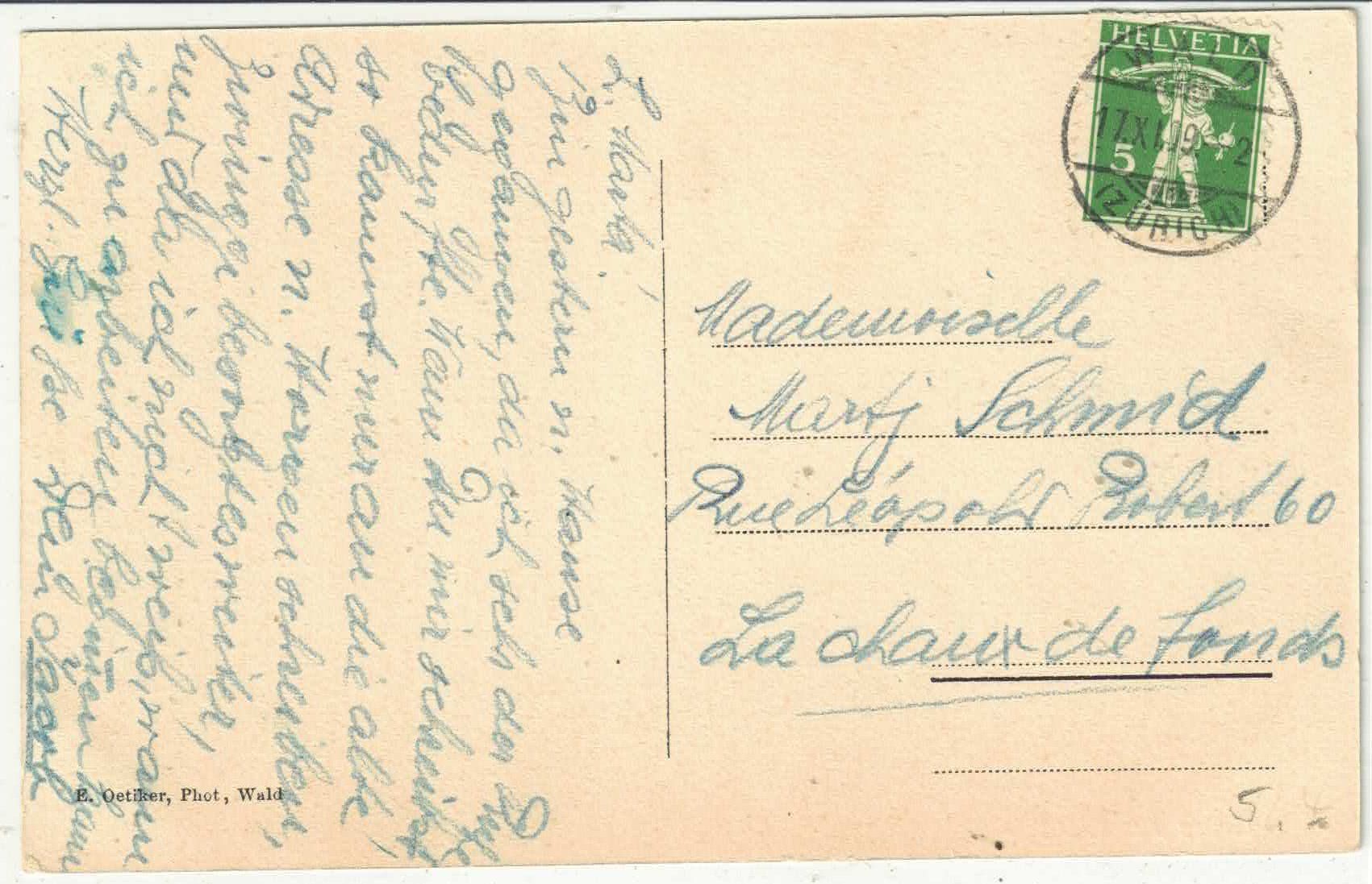 Cartoline postali: Gruss aus Wald ZH – Usato da Ettingen venduto da Kartenplanet 1