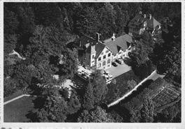 Hotel Rigiblick Zürich, Swissair Foto 1959, Pro Patria Marke