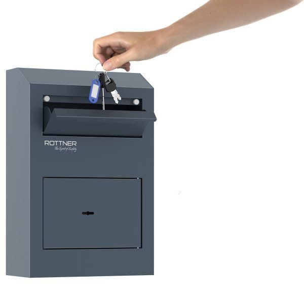 Tresor: Rottner Einwurftresor Cashmatic Basic Doppelbartschloss – Neu und originalverpackt aus Düdingen von Tresortech 5