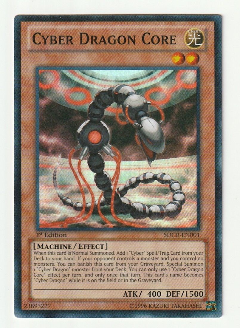 Yugioh Cartes à collectionner: Cyber Dragon Core Super Rare – D'occasion à Schattdorf par Fabian500