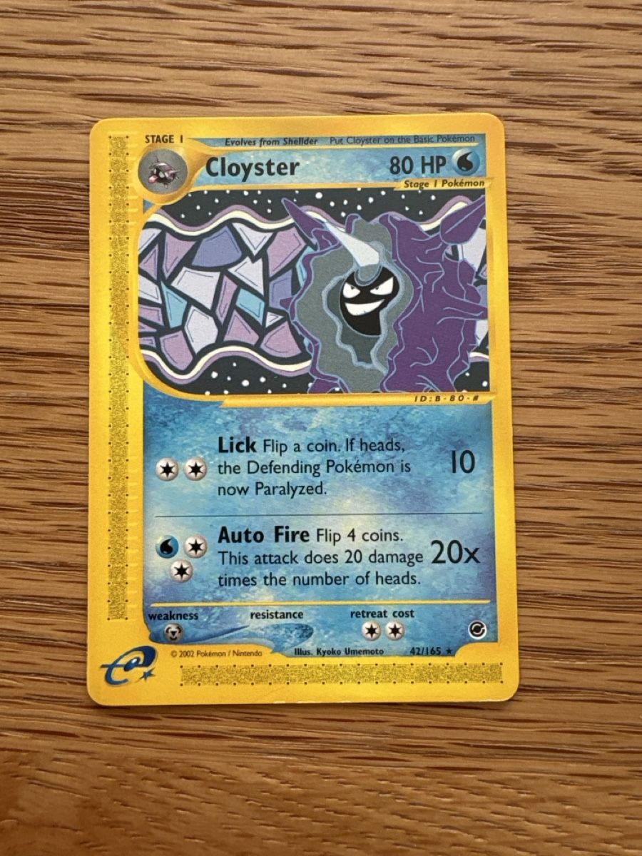 Pokémon Carte collezionabili: Pokemon, Cloyster (Austos), Expedition – Usato da Zürich venduto da el_marcel