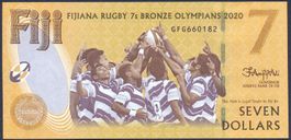 Fiji 7 Dollar 2020 UNC, Commemorative