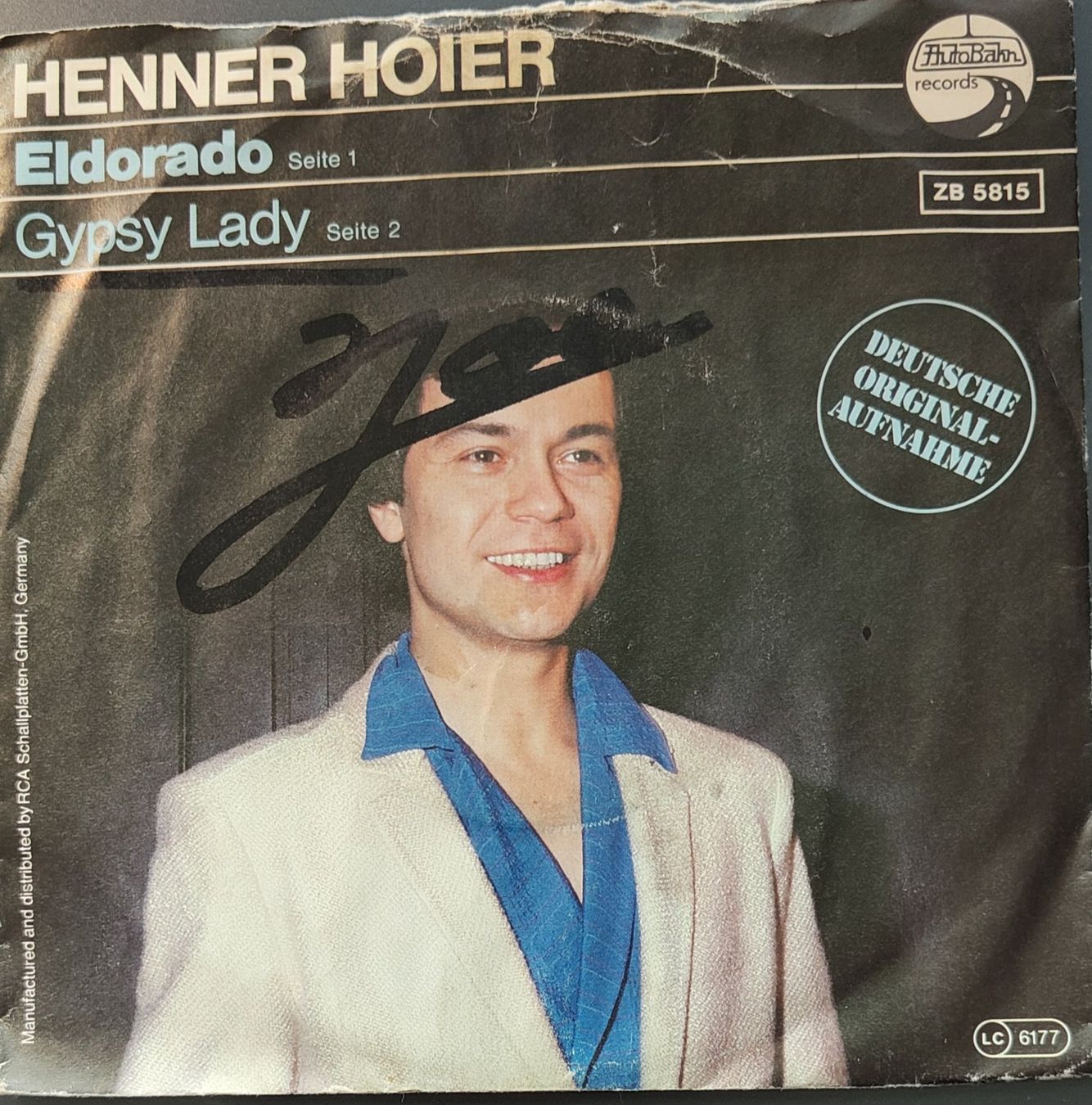 Dischi in vinile: Vinyl-Single Henner Hoier - Eldorado – Usato da Langenthal venduto da Modo39