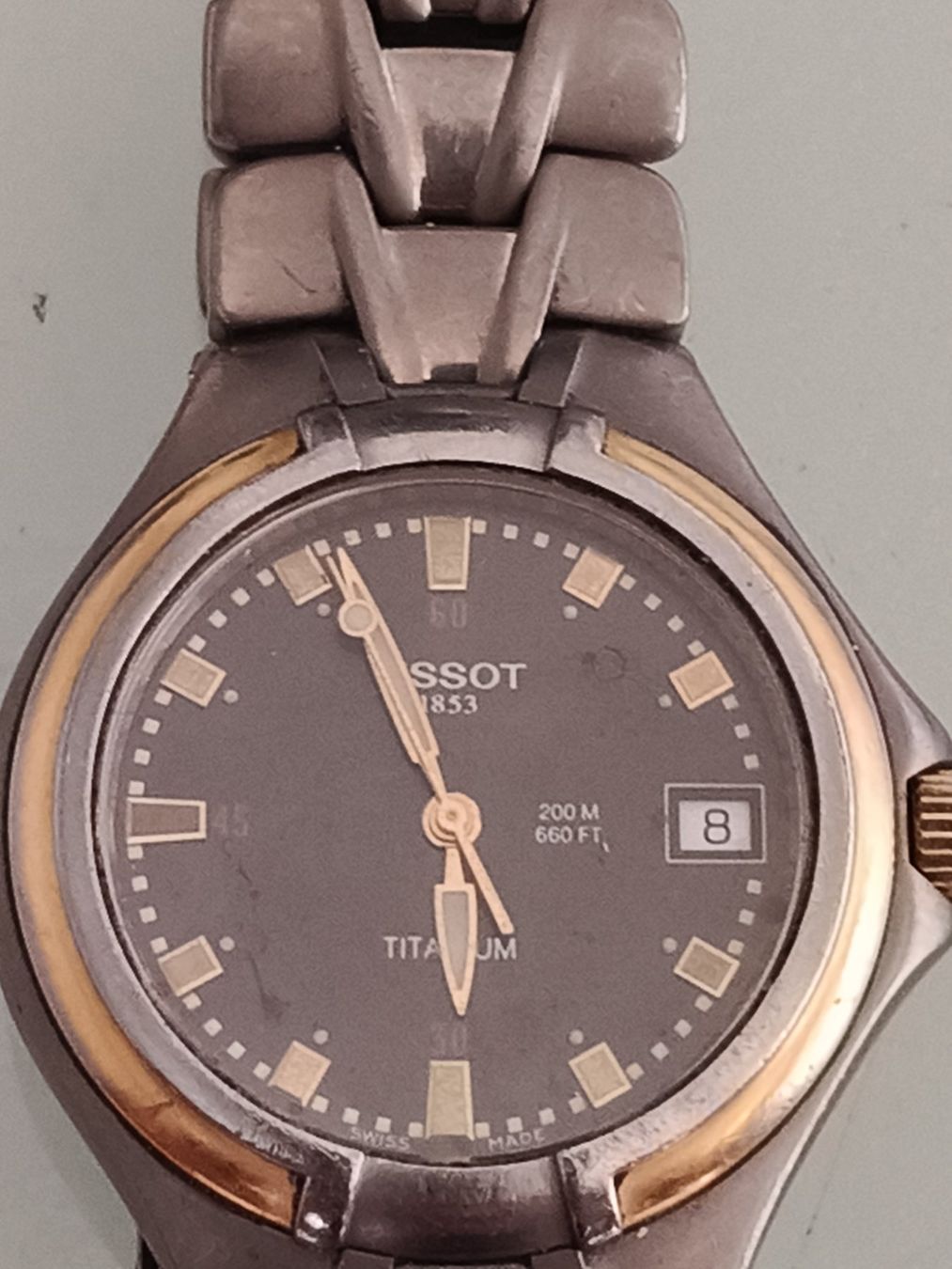 Tissot Orologi: Tissot Titanium Quarzuhr, läuft – Usato da Glattbrugg venduto da tarnkappenbomber 3