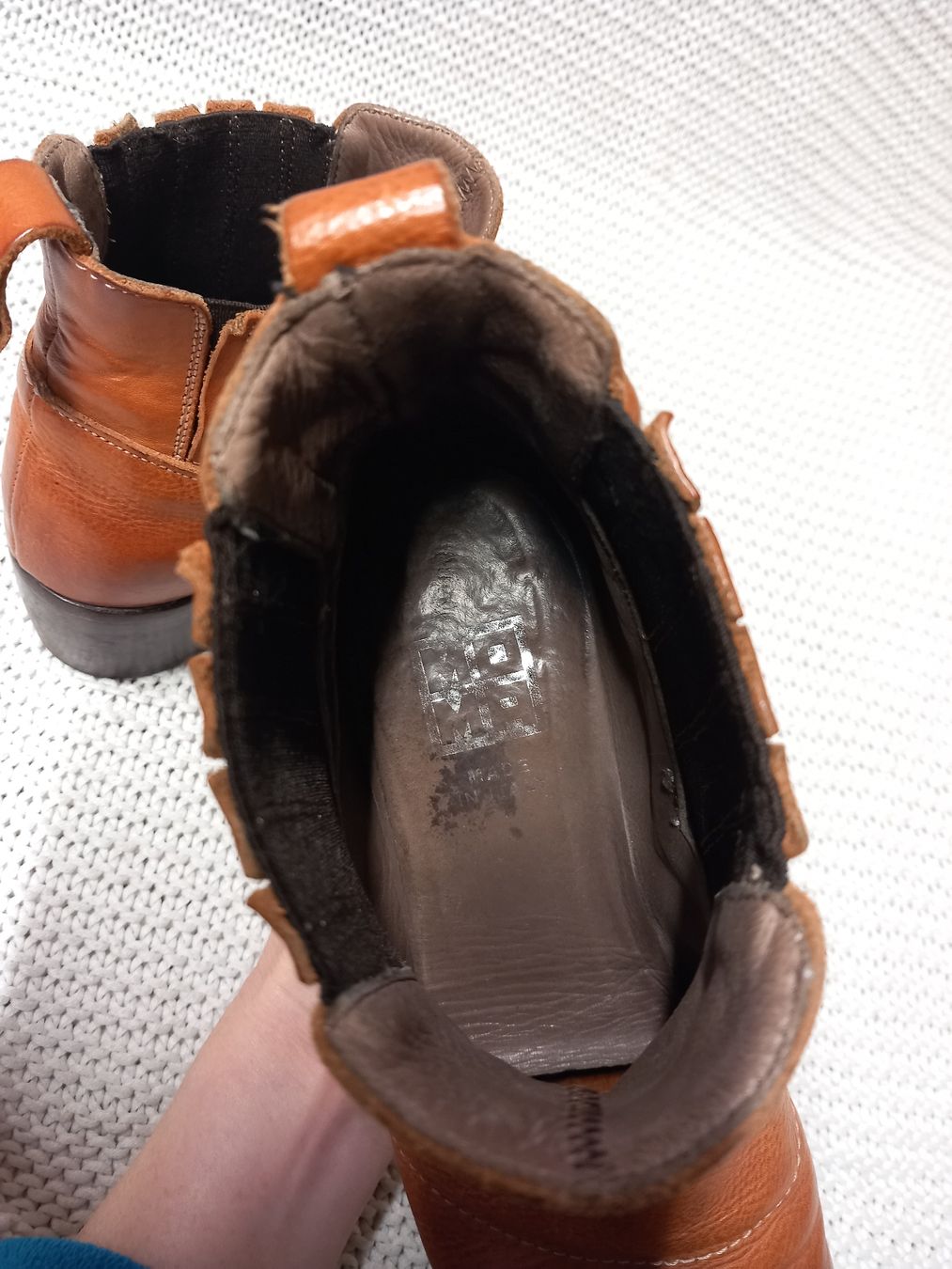 Moma Scarpe da donna: MOMA Lederstiefeletten Gr.36 – Usato da Merligen venduto da muss_haben 3