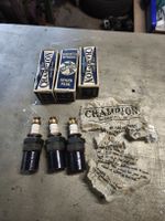 3stk Champion C-4 Zündkerzen NOS Antik
