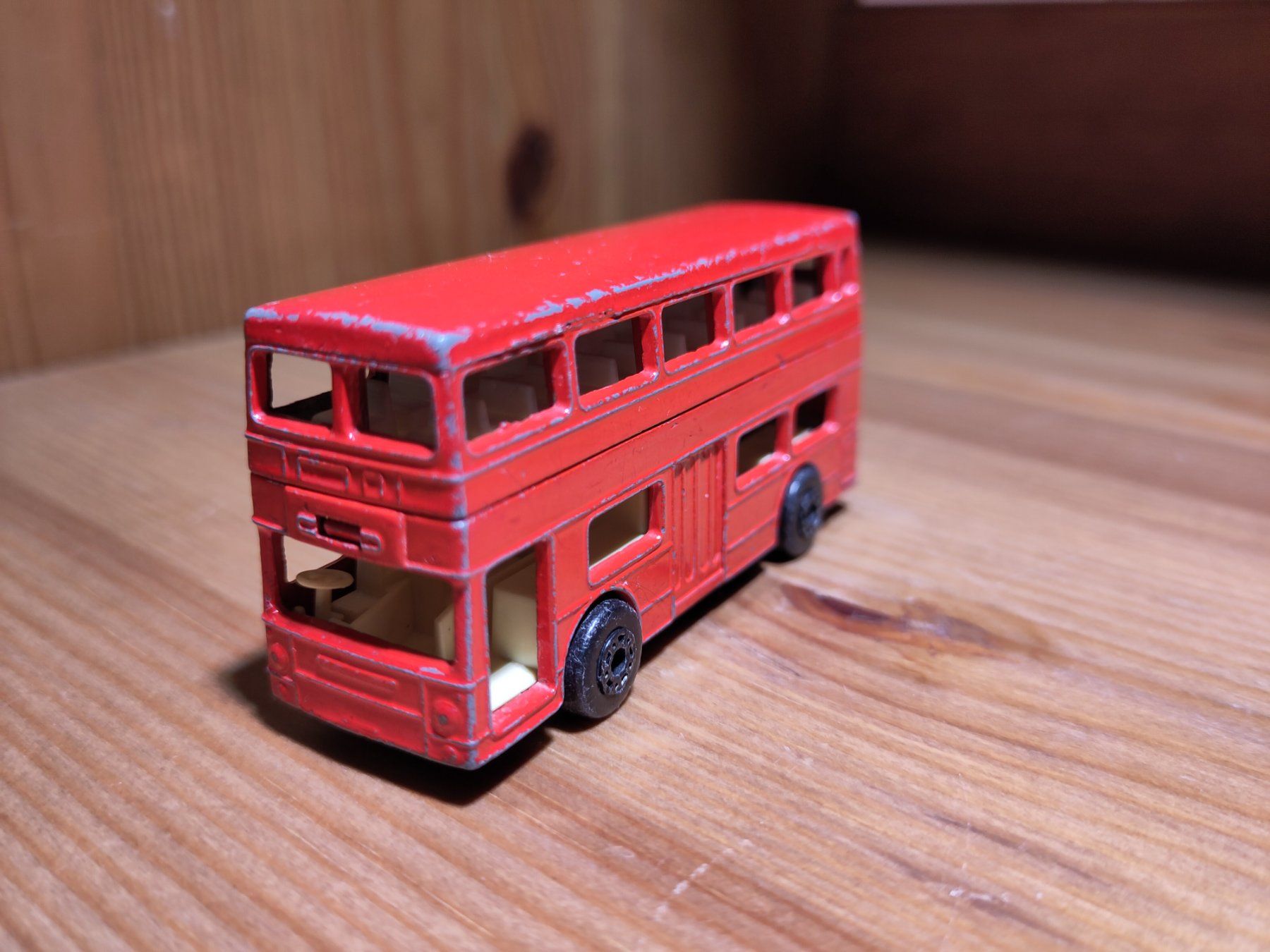 Lesney Modellini d'auto: Modellauto Matchbox Lesney The Londoner – Usato da Bülach venduto da Tiefschlaflos