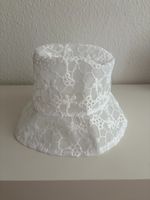 Hut weiss Spitze one size neu