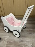 Puppenwagen aus Holz Lernlaufwagen 