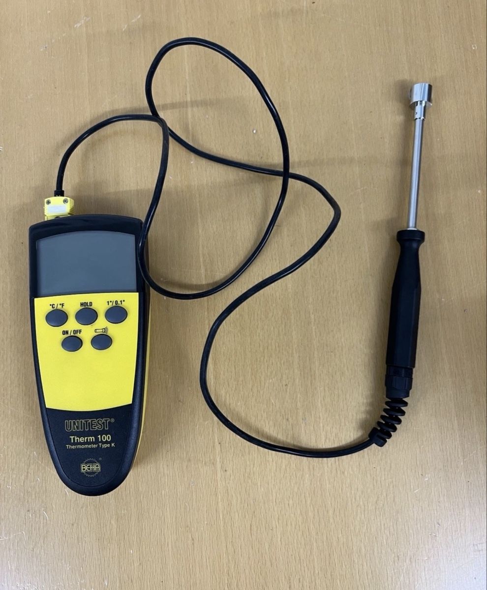 Sonstiges für Haushalt & Wohnen: UNITEST / Therm 100 / Thermometer Type K / -58ºF...1999ºF  – Gebraucht aus Basel von La.Bonne.affaire 2