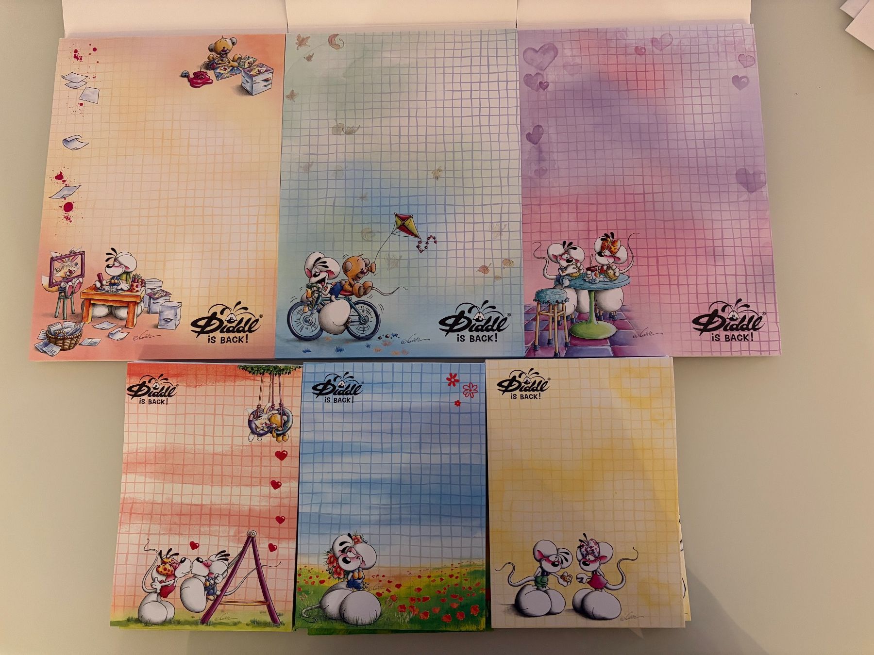 Diddl Blockblätter Set - neue Herbstkollektion 2026 (Neuf (Voir ...