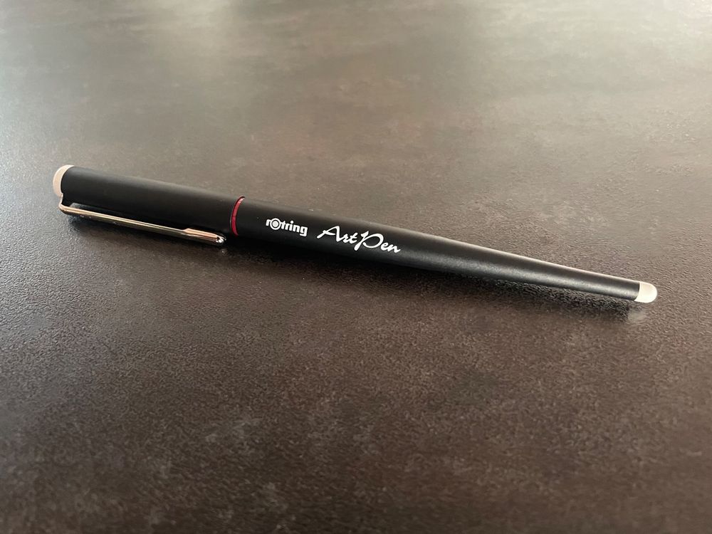 Stylo Plume Rotring Art Pen 2,7 Calligraphie (Gebraucht) in Vallamand ...