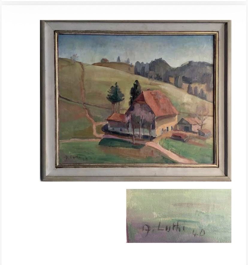 Gemälde: 5 peintures neuchâteloises  – Gebraucht aus Lausanne von Csamadhi 1