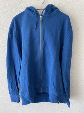 Herren Zip-Hoodie, Gr. M Blau, Top Zustand!