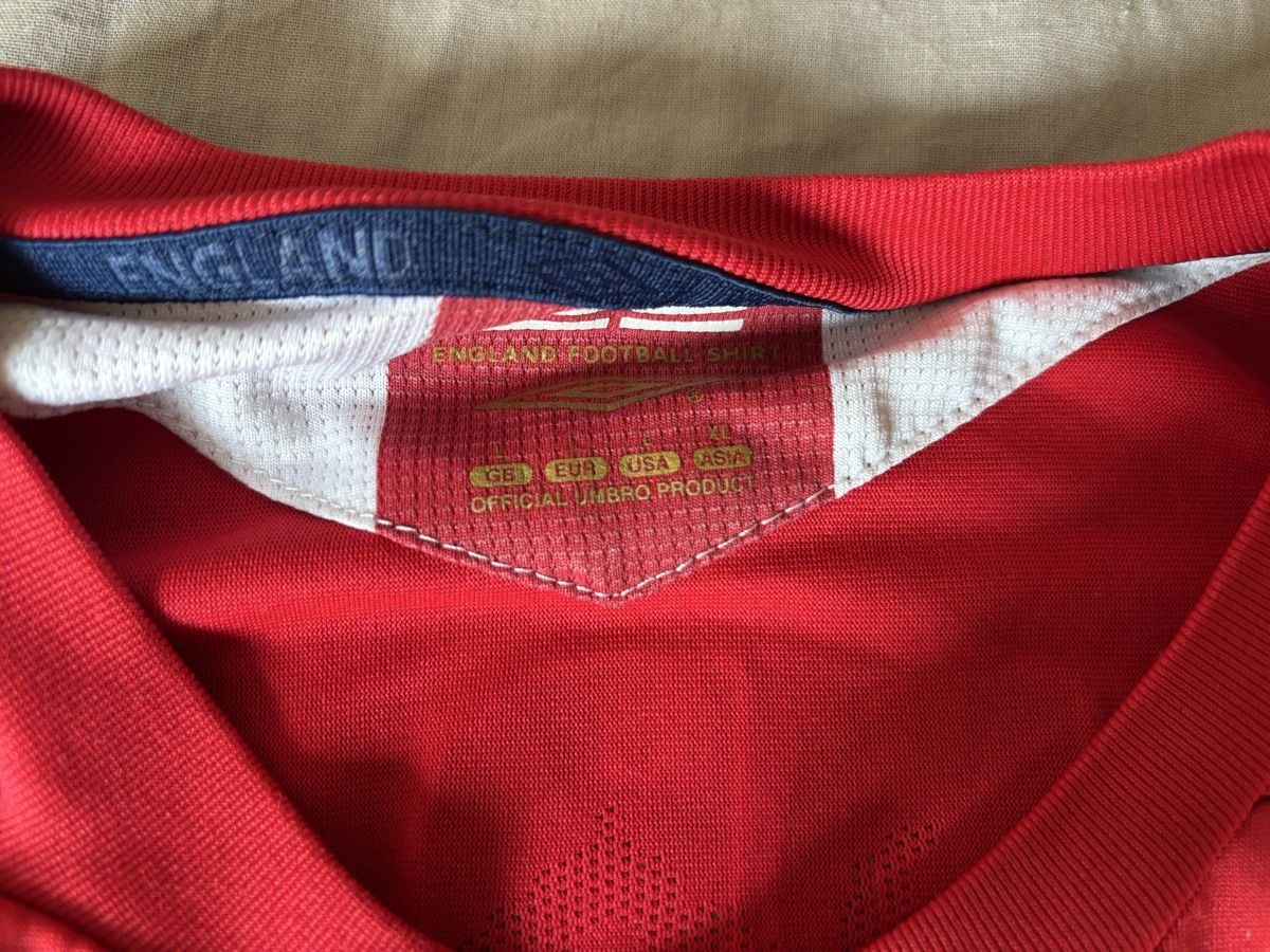 Umbro Leibchen & Hosen: Angleterre n4 maillot  – Gebraucht aus Le Grand-Saconnex von focamix 2