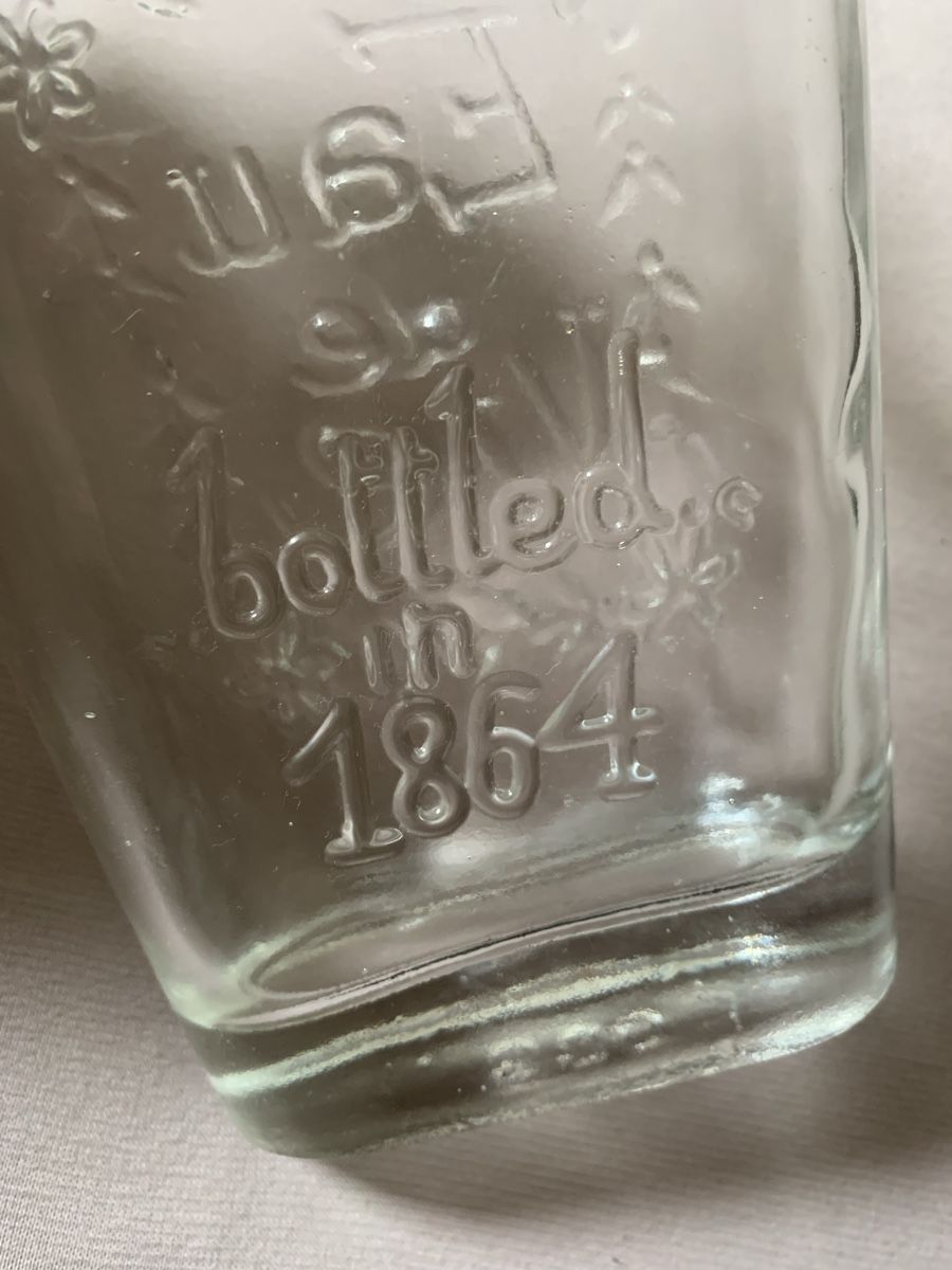 Bottiglie: Antike Glasflasche Bügelverschluss 1864 – Usato da Winterthur venduto da Darfweg 2