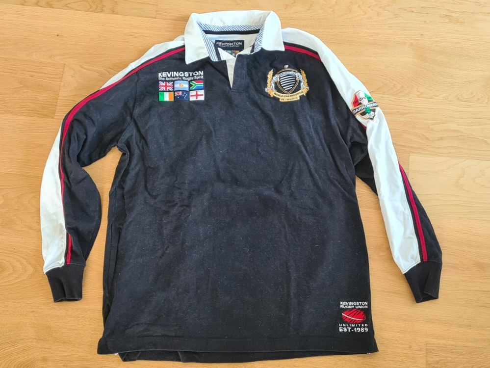 Vintage Kevingston Rugby Fan Trikot New Zealand/ All Blacks (Gebraucht ...