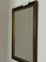 Vintage Holz Spiegel Holz Gold