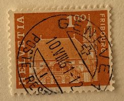 Nr.369 Postgeschichtliche Motive und Baudenkmäler Rathaus 