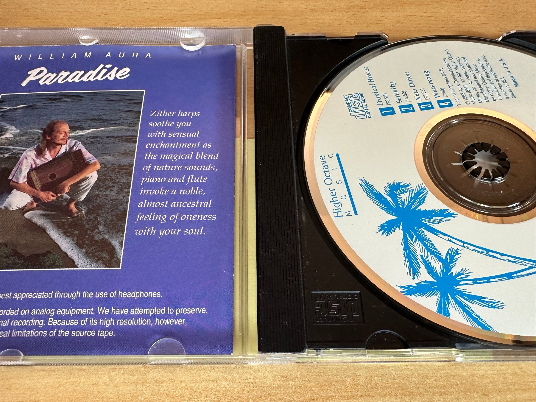 CD: William Aura – Paradise – Usato da Rikon im Tösstal venduto da Alpenmutz 2
