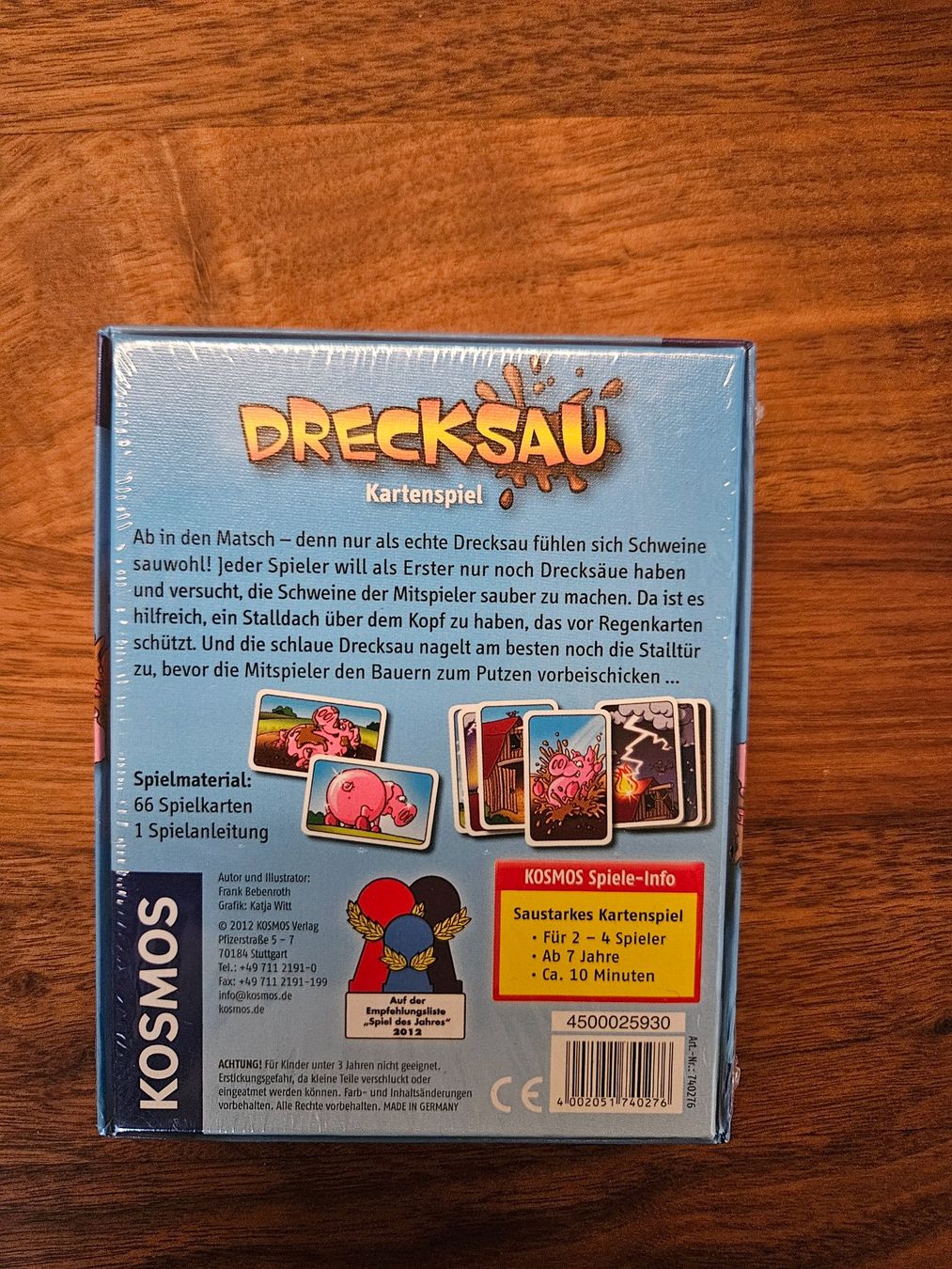 Kosmos Giochi: Drecksau, Kartenspiel – Nuovo e nell'imballaggio originale da Münchwilen AG venduto da pel_y9jx 1