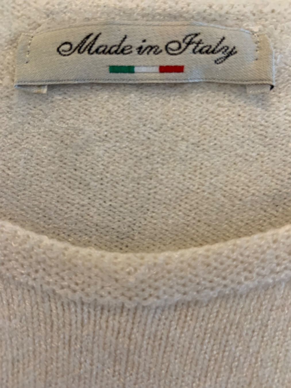 Maglioni & Felpe: Pullover wollweiss Made in Italy Viscose – Usato da Weggis venduto da Viva80 3