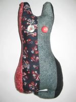 Nadelkissen Katze, Patchwork Handarbeit
