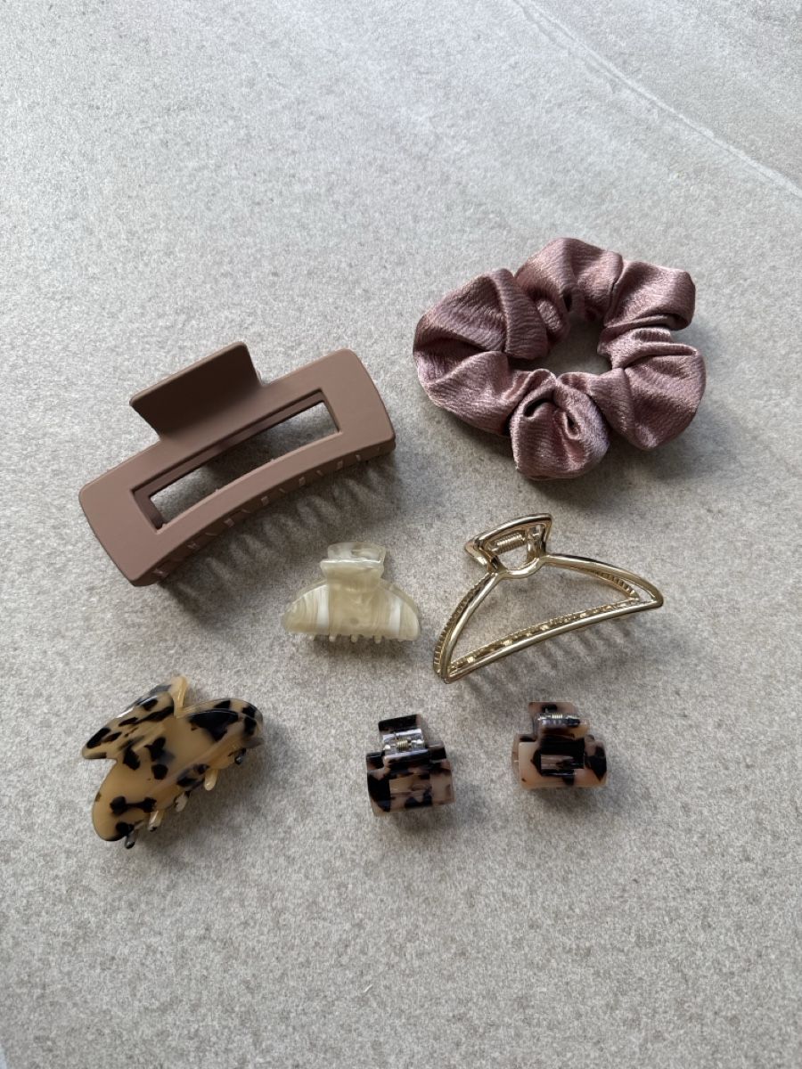 Accessori per capelli: Haar-Accessoires Set: Spangen, Scrunchie, Clips – Nuovo (secondo la descrizione) da Tobel venduto da cel_d6wl