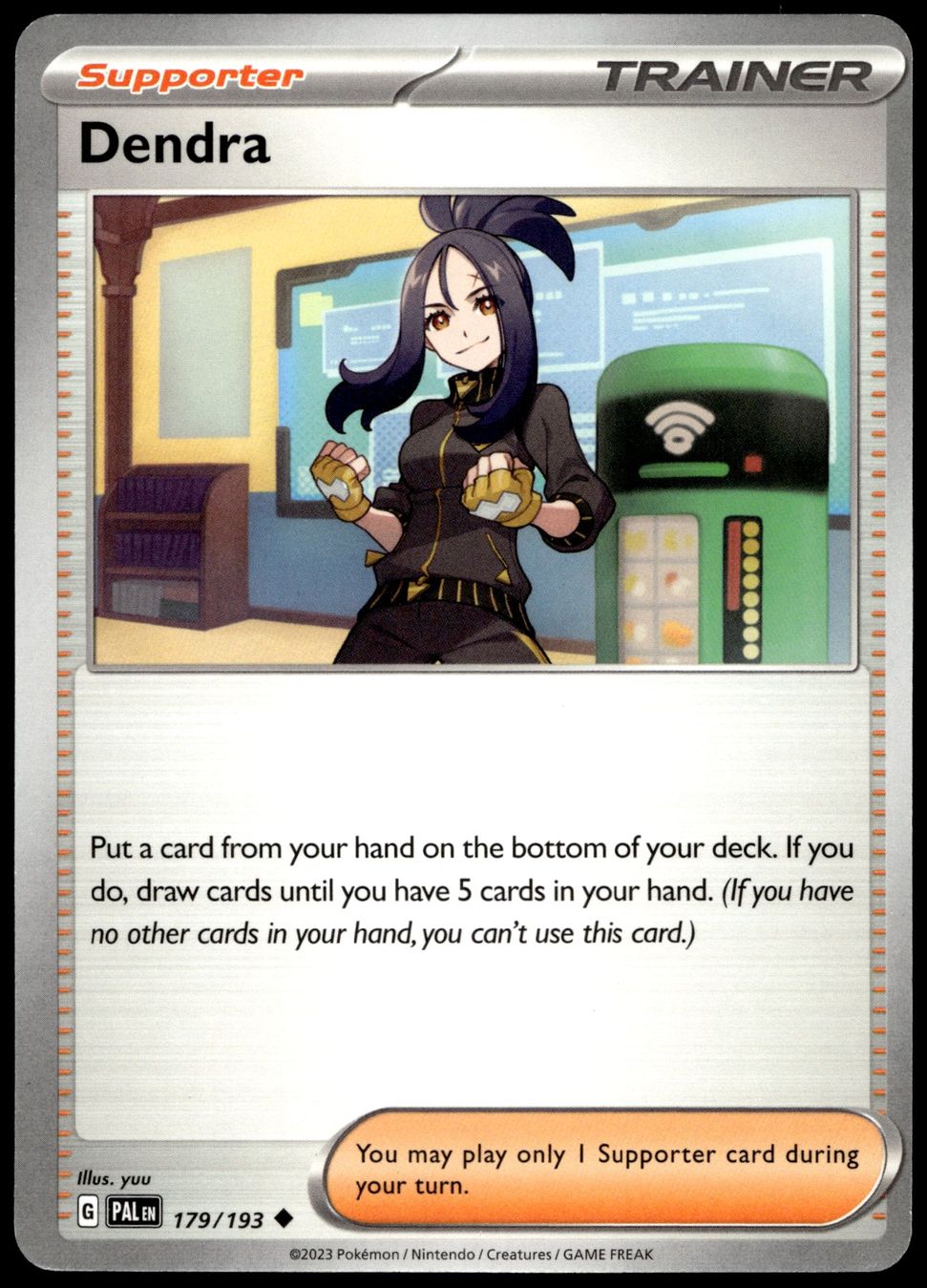 Pokémon Carte collezionabili: Pokémon Dendra 179/193   SV02 Paldea Evolved – Usato da Le Mouret venduto da PokemonCards_CH