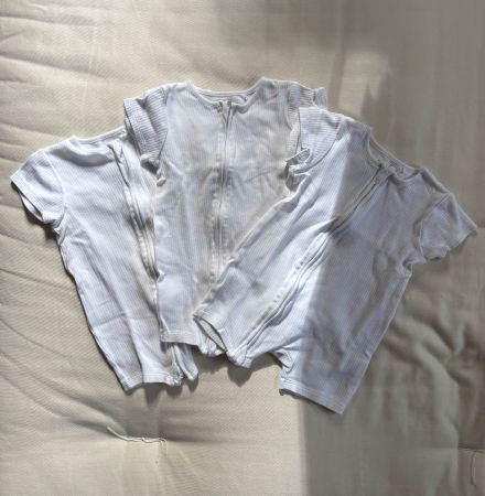 Set of 3 summer baby pyjamas 80 cm