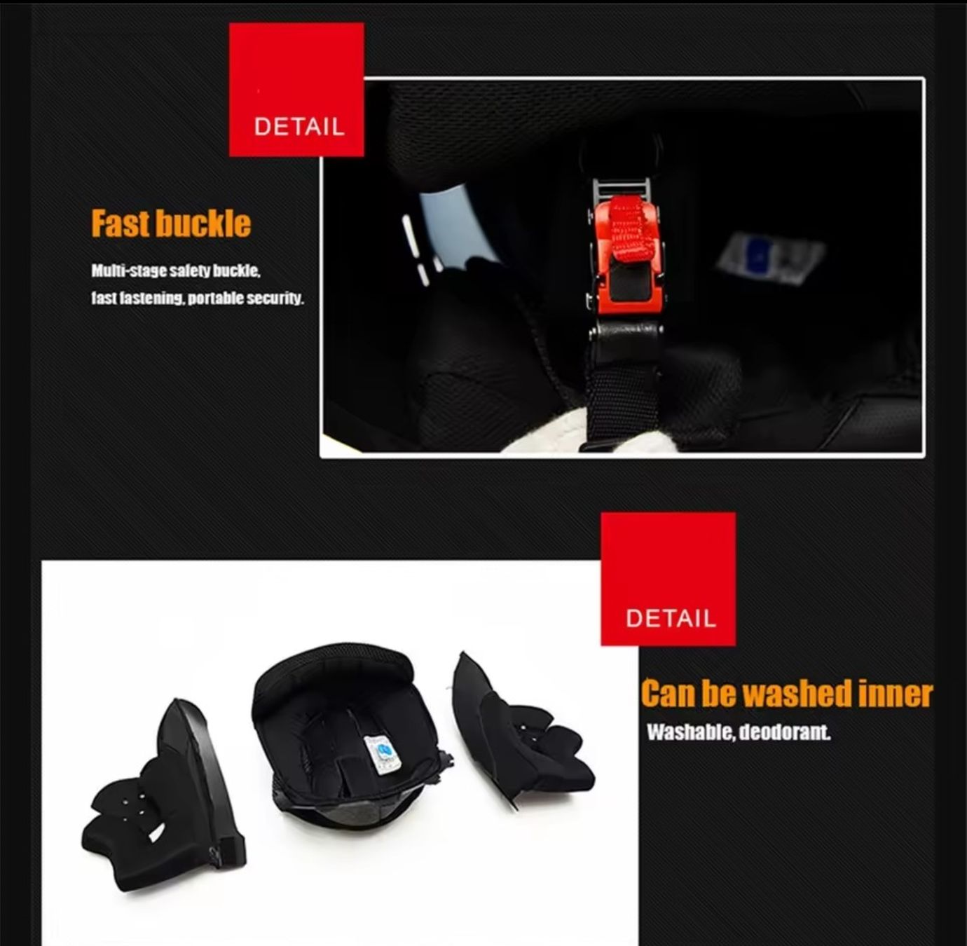 Helme & Visiere: Motorrad Helm Full Face Helm - Schwarz - Grösse L - Neu – Neu und originalverpackt aus Suhr von ChronixChronometer 7